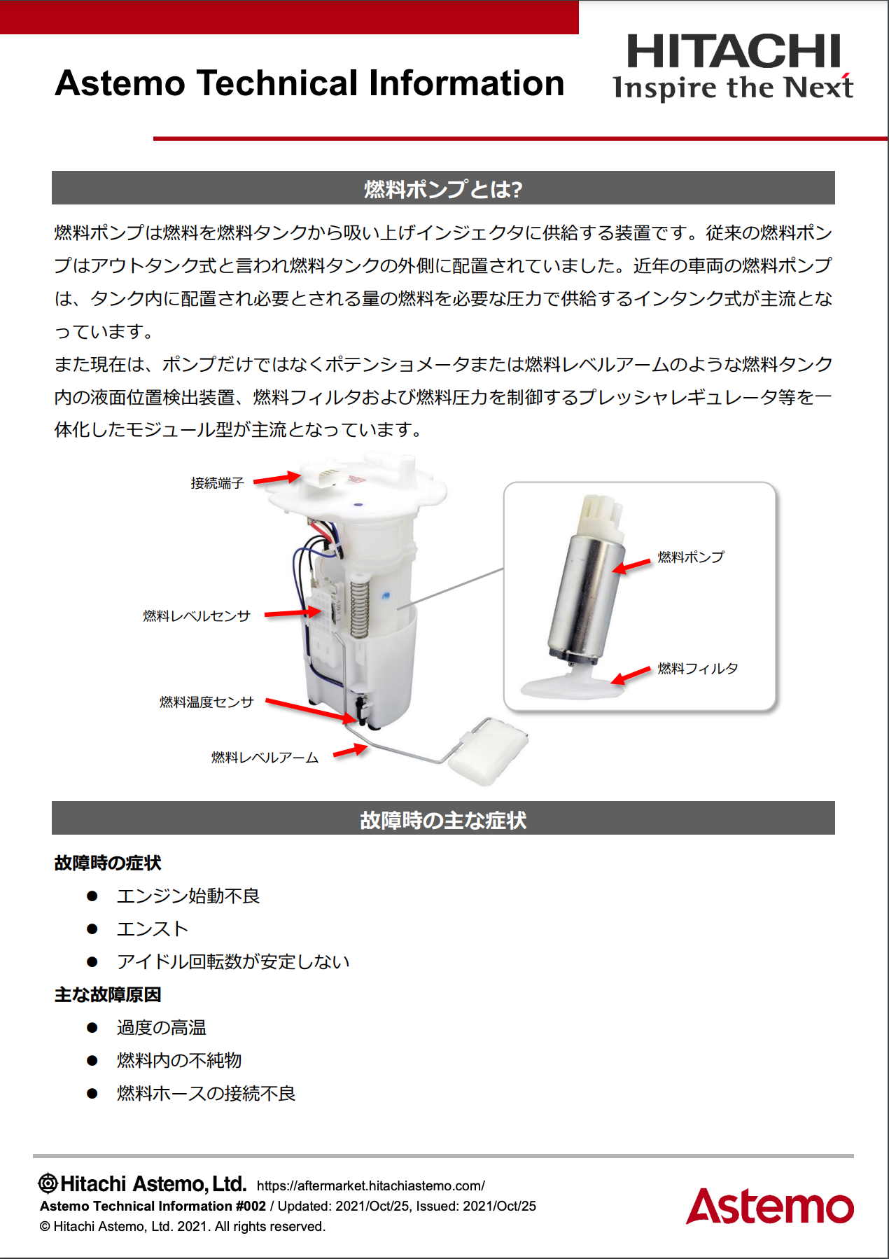 燃料ポンプ