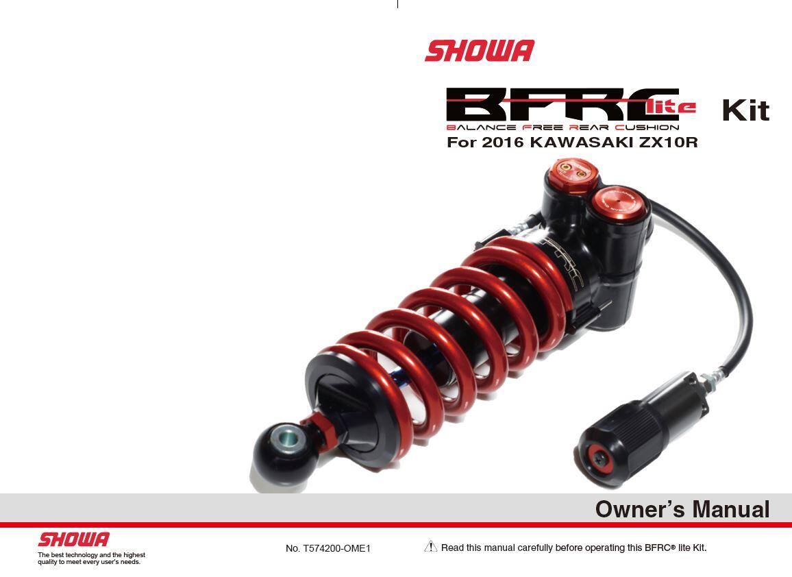 Kawasaki ZX10R用 BFRC_OM_EN